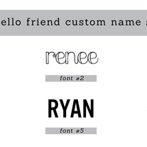 Custom Name Stamp - Thumbnail 3