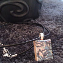 Scrabble Tile Necklace