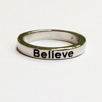 Believe Ring - Silver