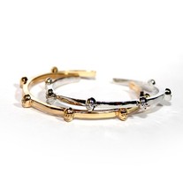 Skull Bangle - Silver 