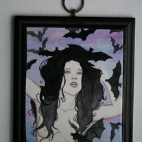 "Chiroptophilia" Wall Art Plaque