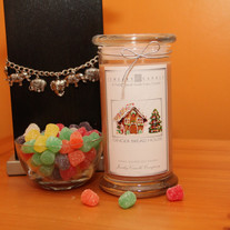 Gingerbread House Jewelry Candle