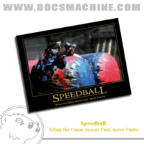 Speedball Poster