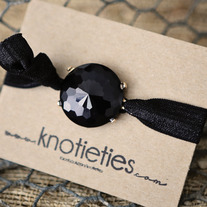 knotie bubble original - black w/gold