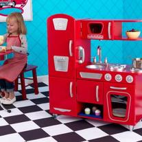 KidKraft Vintage Kitchen- RED, PINK, AND WHITE!