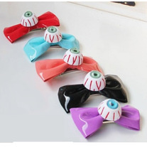 Pvc eyeball hairclip (pair)