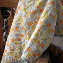Wholecloth Baby Quilt