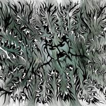 Black glove - digital art