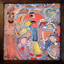 logger - Original oil Painting