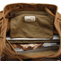 Camping canvas duffle backpacks | bucket laptop pack - Thumbnail 3