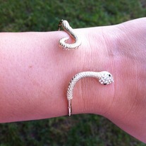 Snake Bracelet in Gold 