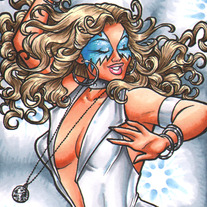 Dazzler sketchcard