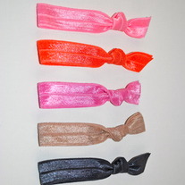 The Tricia Set- 5 No-Crease Elastic Hair Ties