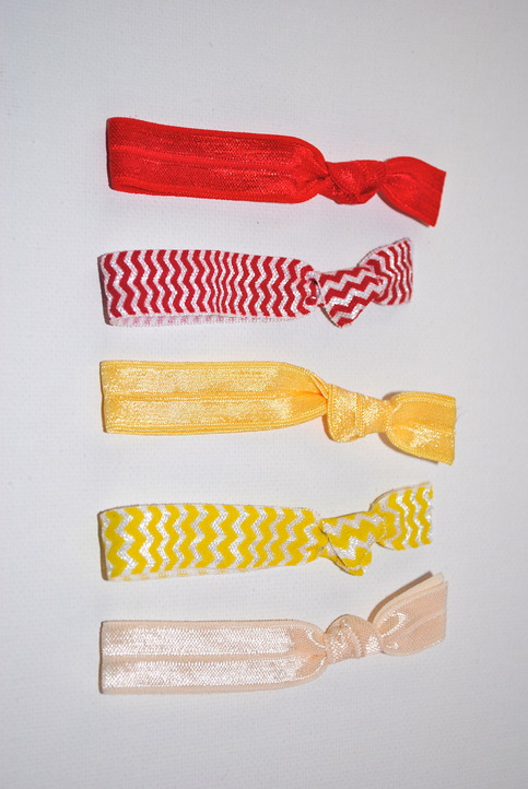 The Libby Set- 5 No-Crease Hair Ties