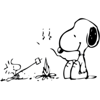 Snoopy - for MacBook | Vinyl Decal Sticker