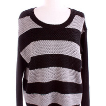 Grey & Black Sweater