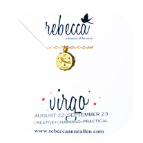 Zodiac Necklace - Virgo