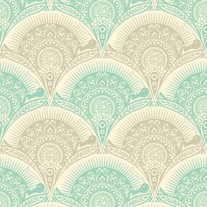 Fat quarter-Prince Charming's Snail Scallop in Honey