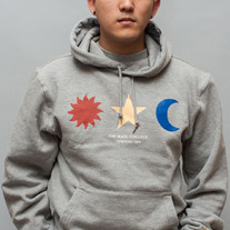 Alma Mater Hoodie in Heather Grey