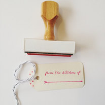 From the Kitchen Of stamp  - Canning Label