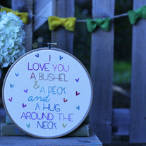 I love you a Bushel