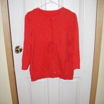 Red Cardigan 