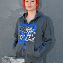 Womens S-Heart Zip Hoodie/CD Bundle