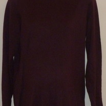 Dark Purple Turtleneck-Gap Maternity Size Large