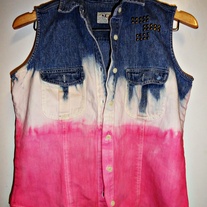Denim Ombre Vest