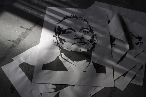 Mr. Bill Murray | CW | Wheatpaste - Small