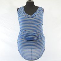 Sweet Pea by Stacy Frati Ruched Striped Tank 