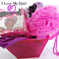 I Love My Hair Gift Set- Pink