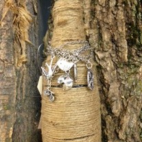 Silver Charm Bracelet *Choice of charm