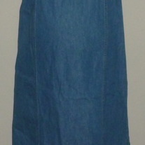 Long Denim Jumper/Dress-Motherhood Size Medium