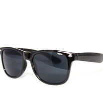 The Officials - Unisex Black Wayfarer Sunglasses