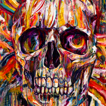 Skull Study for CW | Justin Fry | Original