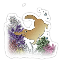 Platypus Sticker