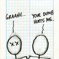 Sketch Card: Dumb Zombie
