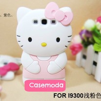 New Cute Pink Cat Samsung Galaxy S3 i9300 Case Cover