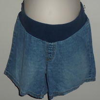 Denim Shorts-Motherhood Maternity Size Large  03087