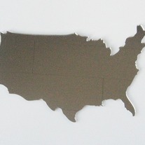 Objectify USA Map Mirror