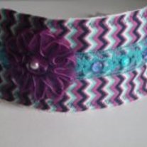 "Plum Pizazz" Original headband