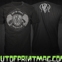 OUT OF PRINT LOGO TEE + OOPM VOL.1