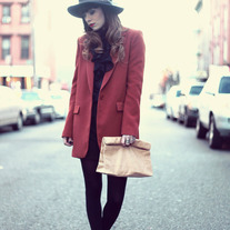Burnt Orange Blazer