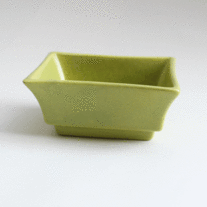 Small Green Vintage Ceramic Planter - Danmar