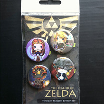 Mini Zelda button set!