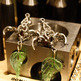 Filigree Fleur de Lis Necklace or Earrings - Thumbnail 2