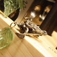 Filigree Fleur de Lis Necklace or Earrings - Thumbnail 4