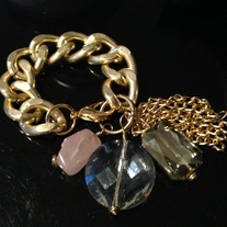 "Dreamer" Charm Bracelet (gold)