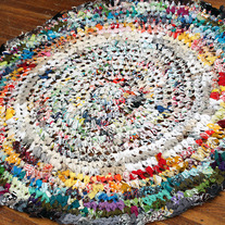 Vintage Modern Cloth Rug